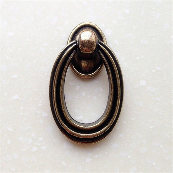 French Shabby Chic Dresser Drawer Pulls Handles  Antique Bronze Kitchen Cabinet Pull Handle Knobs Furniture Hardware LJ076