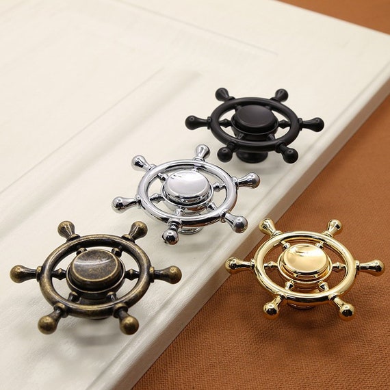 Rudder Knobs Nautical Dresser Knobs Drawer Knobs Drawer Knobs Etsy