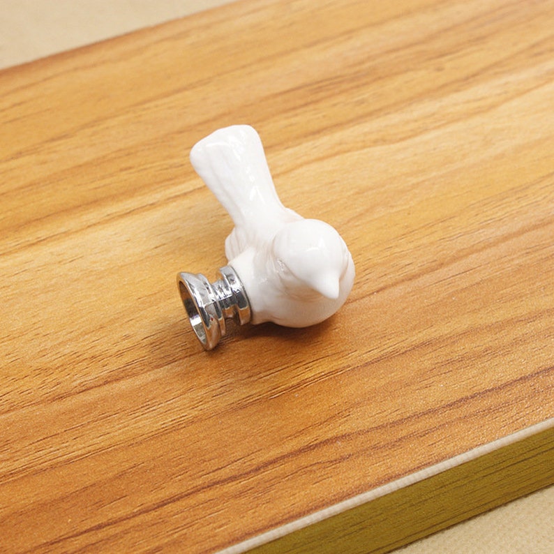 Multicolor Ceramic Pigeon Knobs/ Dresser Knob Drawer Pulls Etsy