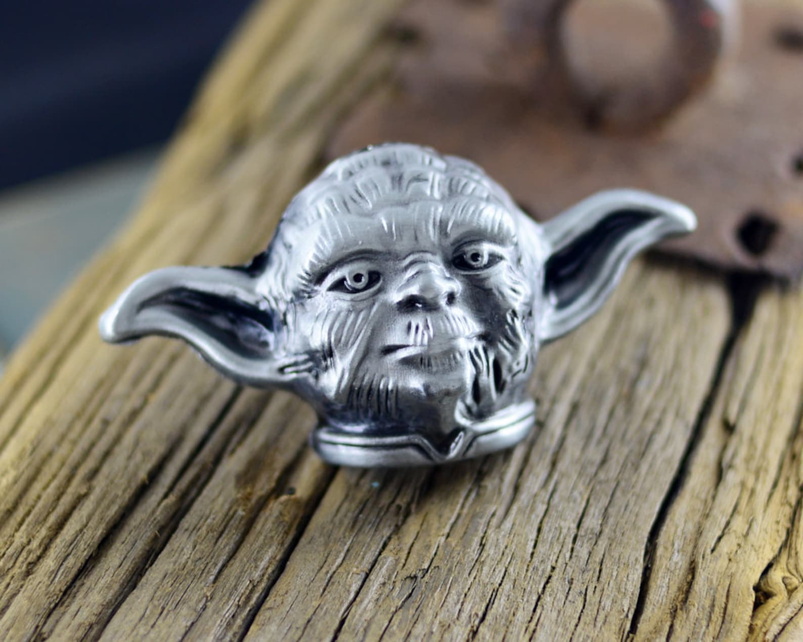 Star Wars Master Yoda Drawer Knobs / Star Wars Knobs / Etsy