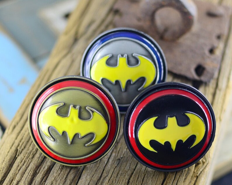Batman Drawer Knobs super Hero Knobs Furniture Etsy UK