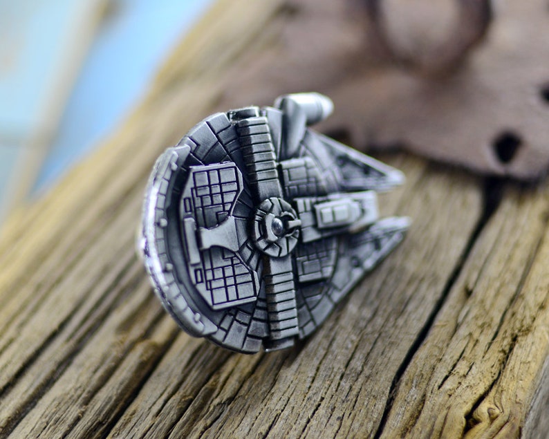 Antique Silver Star Wars Millennium Falcon Drawer Knobs / Etsy