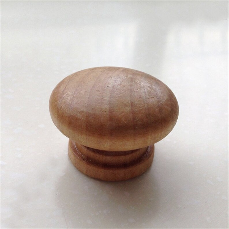 Wood Knobs New and Unfinished Door Knob Drawer Knob Etsy