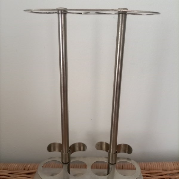 Vintage test tube rack