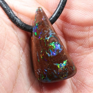 Boulder Opal Pendant