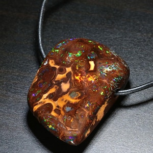 Boulder Opal Pendant