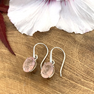 Morganite earrings