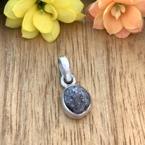 rough diamond pendant