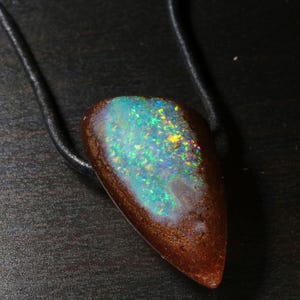 Boulder Opal Pendant