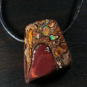 Boulder Opal Pendant