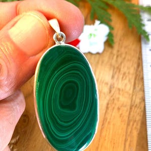 malachite pendant