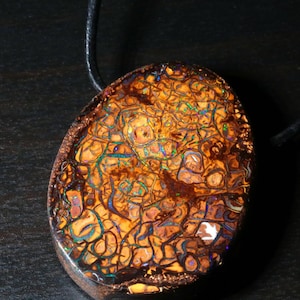 Boulder Opal Pendant