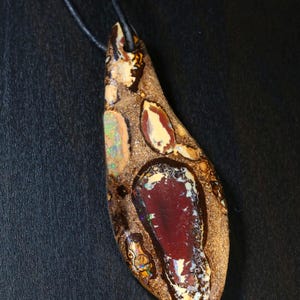 Boulder Opal Pendant