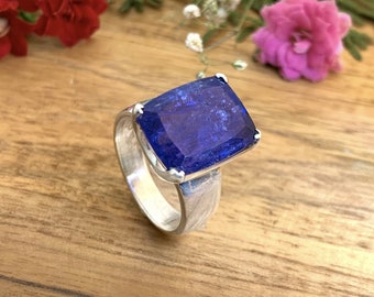 Tanzanite ring - TOP - 60/20