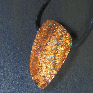 Boulder Opal Pendant