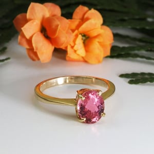 Tourmaline Ring - 14k Gold