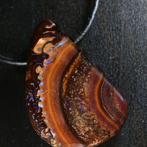 Boulder Opal Pendant