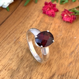 garnet ring
