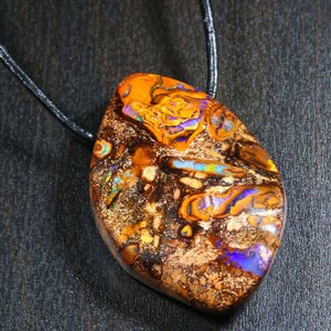 Boulder Opal Pendant