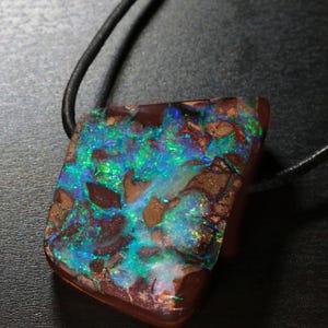 Boulder Opal Pendant