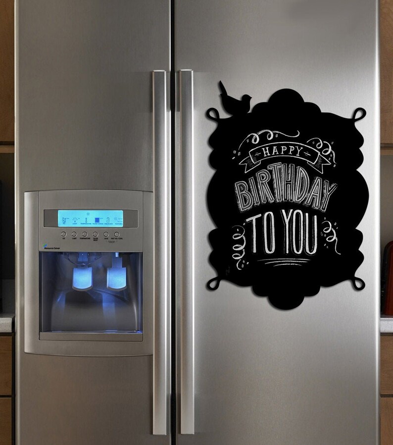 Chalkboard for Fridge, Blackboard Planner, Memo, Event and