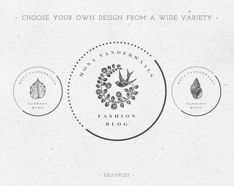 Logo Design, Business Logo Design, modernes Premade Logo, conception de Logo de calligraphie, photographie Logo, Branding kit, moderne, image de marque, Logo blog