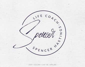Logo Design, Business Logo Design, modernes Premade Logo, conception de Logo de calligraphie, photographie Logo, Branding kit, moderne, image de marque, Logo blog