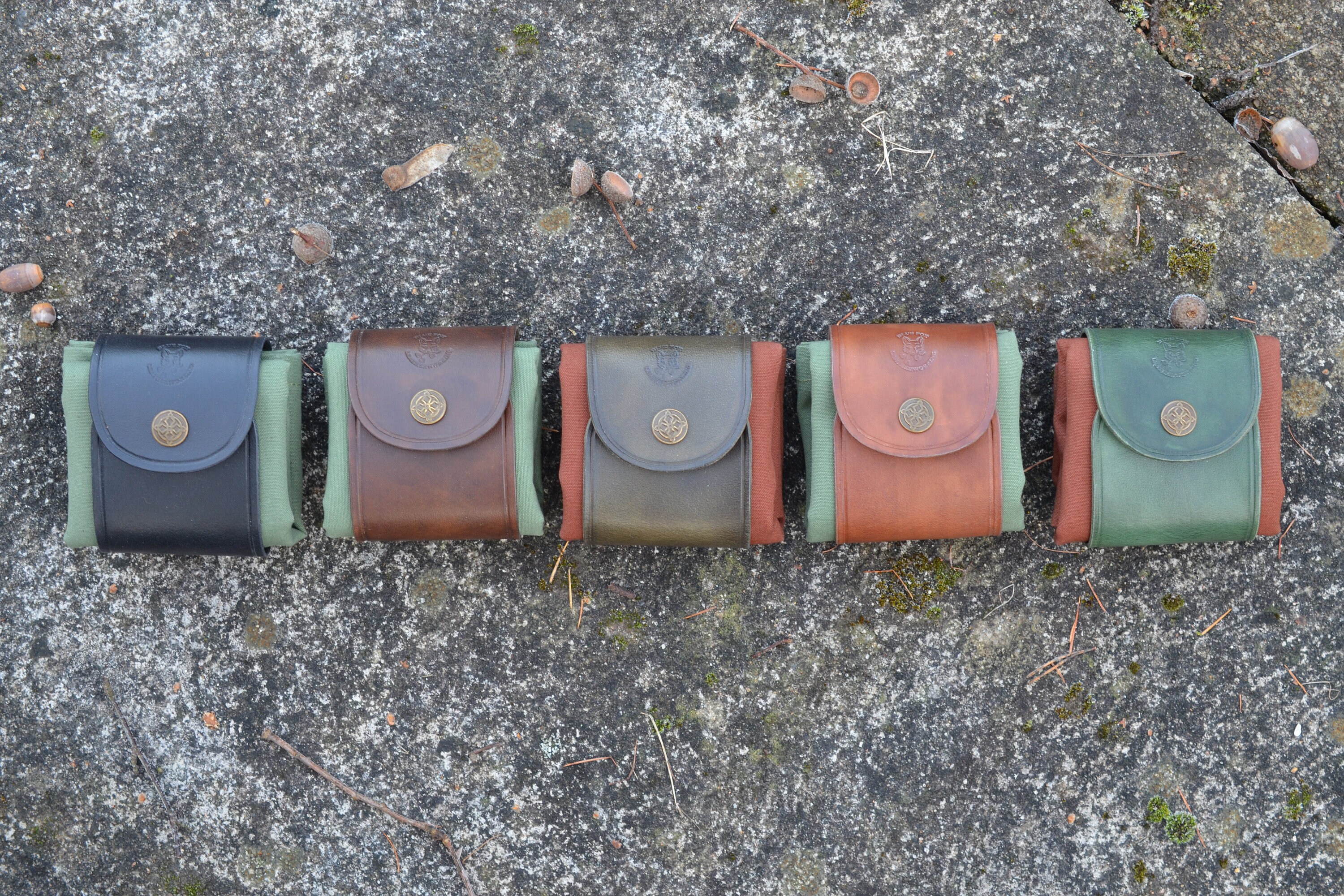 Leather and Canvas Bushcraft Bag Etsy UK