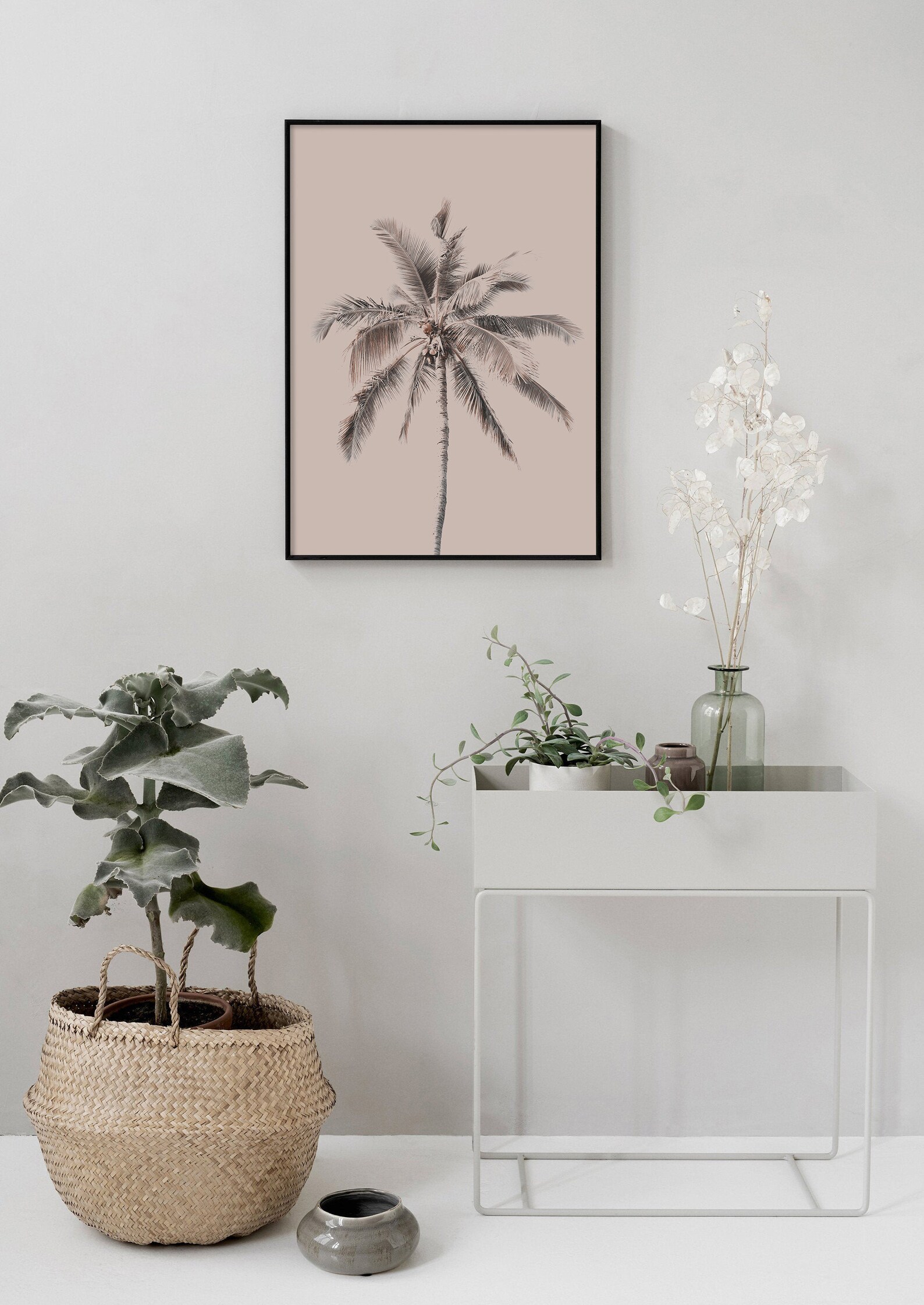 Coconut Tree Poster Palm Tree Prints Contemporary Art - Etsy