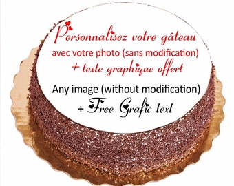 Disque Acrylique Gâteau⎪Montage Cake design Rond