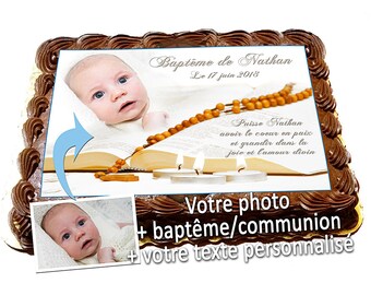 Decoration De Bapteme Bible Etsy