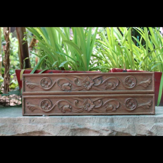 Antique Wooden Carved Wall Art Indian Carved Old Farmhouse Etsy