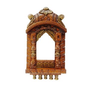 Wooden Picture Photo Frame/ Hand Made and Carve Unique Design Photo Frame/ Wall Art Decor/ Farmhouse Window Frame/ Free Shipping