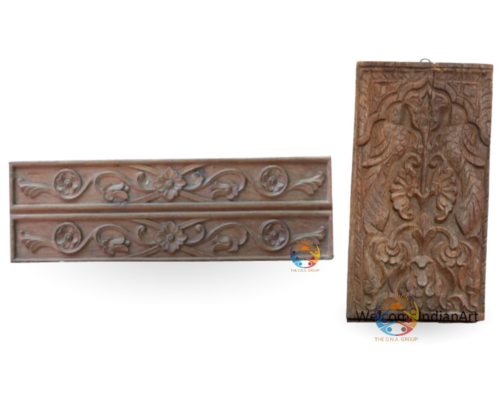 Antique Wooden Carved Wall Art Indian Carved Old Farmhouse Etsy
