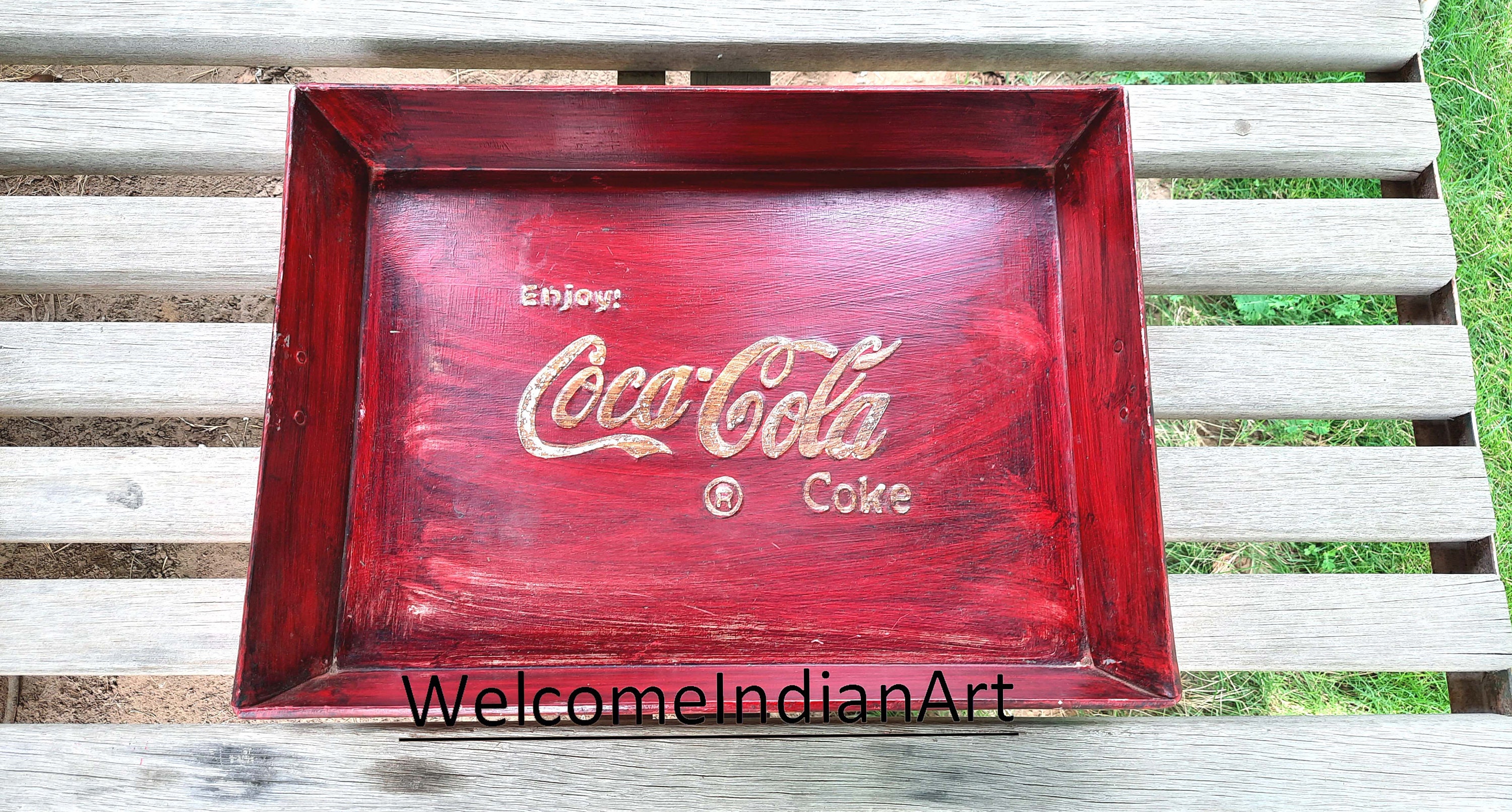 set De 2 plateaux Coca-Cola