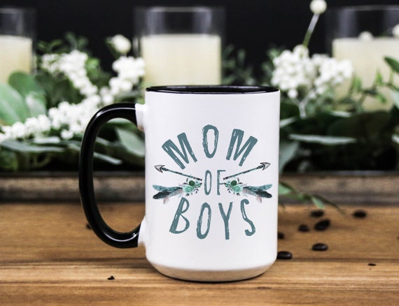 Boy Mom Mug, Mom Mug Gift for Her, Boy Mama Mug, Boy Mama Gift, Mom of Boys Mug, Mom Life Mug, Gifts for Mom from Son on Birthday Mothers Day