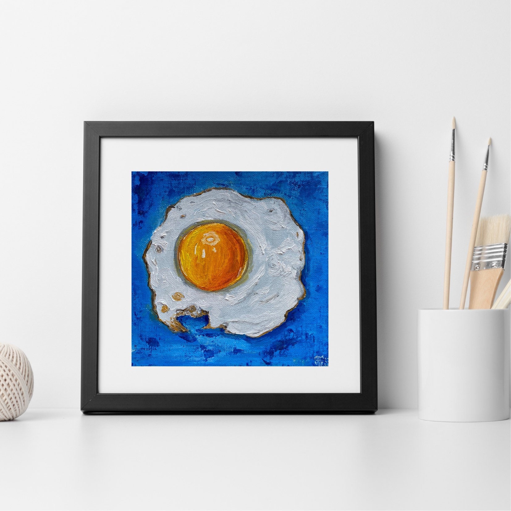 Freud'S Iconic Egg Painting - vuqsv6k