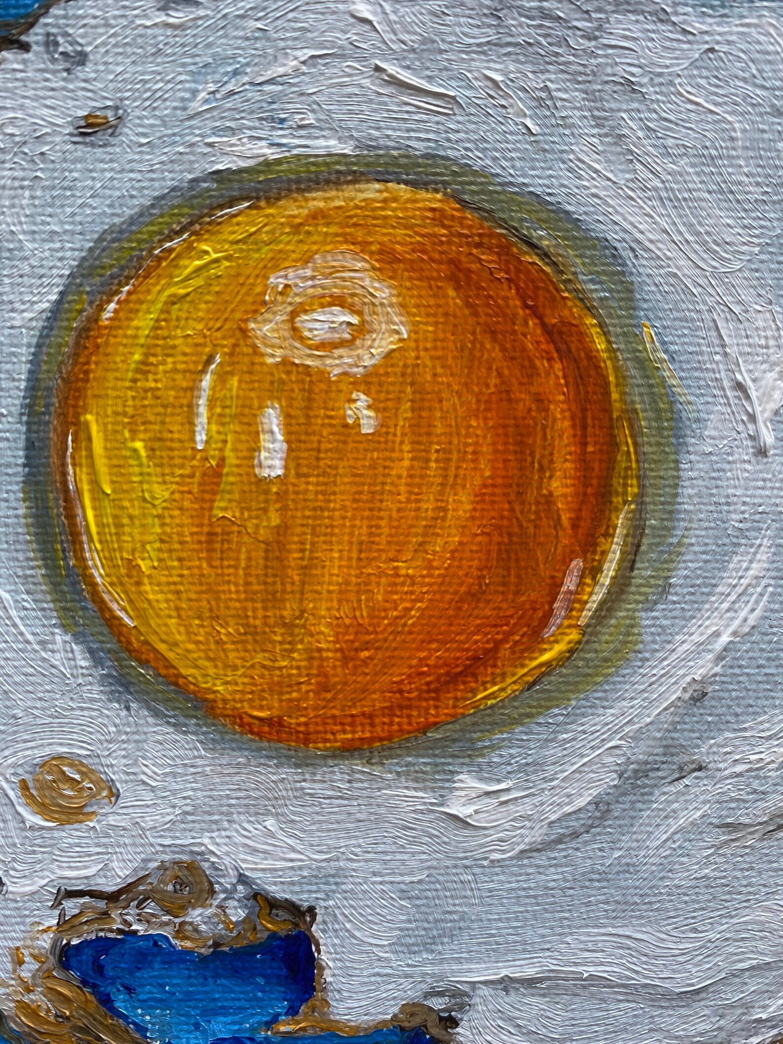Freud'S Iconic Egg Painting - hvdelgv