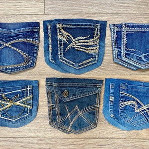 Denim Vintage Jeans Back Wedding Party Favors