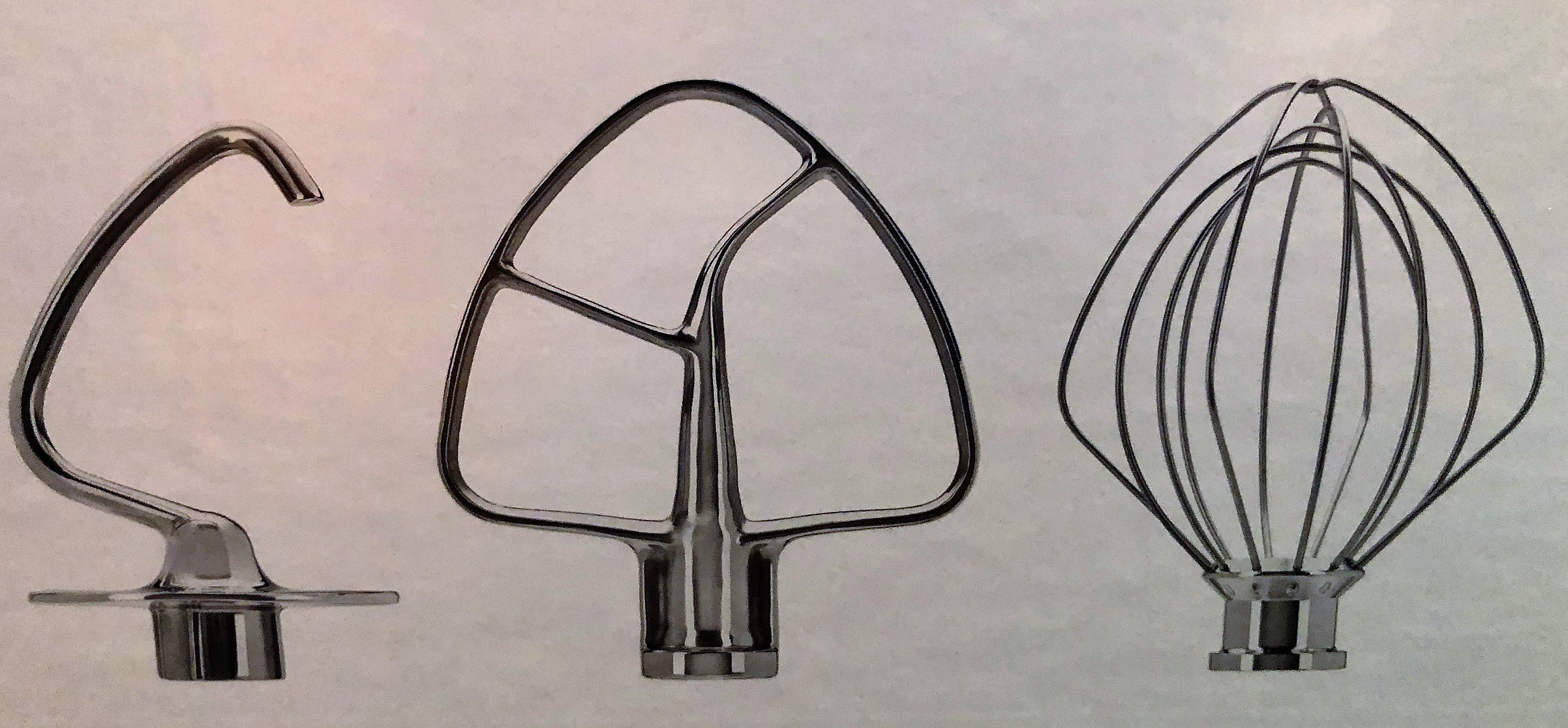JP50A, ensemble en acier inoxydable pour les robots KitchenAid 5KSM125 à 5KSM195, modèles Artisan, Classic et Ultra Power