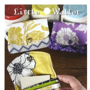 Sewing Card - Little Wallet Pattern -From Valori Wells Designs