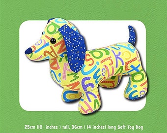 Digger & Dixie Dachshund Pattern - Funky Friends Factory
