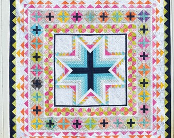 Pixie Medallion Quilt Pattern by Color Girl