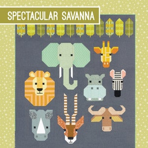 Spectacular Savanna Quilt Pattern From Elizabeth Hartman