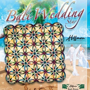 Bali Wedding Star Quilt Pattern/Ruler CHOOSE OPTIONS - Quiltworx - Judy Niemeyer Quilting