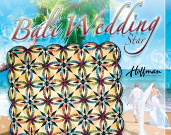 Bali Wedding Star Quilt Pattern/Ruler CHOOSE OPTIONS - Quiltworx - Judy Niemeyer Quilting