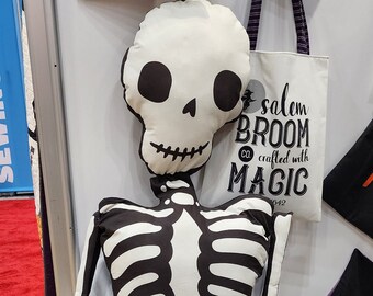 Hey Bootiful Glow in the Dark Skeleton Panel by My Mind’s - Etsy