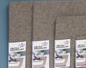 Felted Wool Pressing Mat - Iron with Ease Anywhere - Multiple sizes available