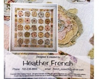 French Roses Quilt Pattern by Heather French