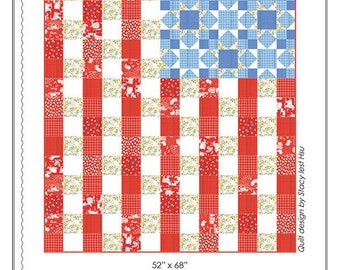 America O' America Quilt Pattern - Stacy Iest Hsu